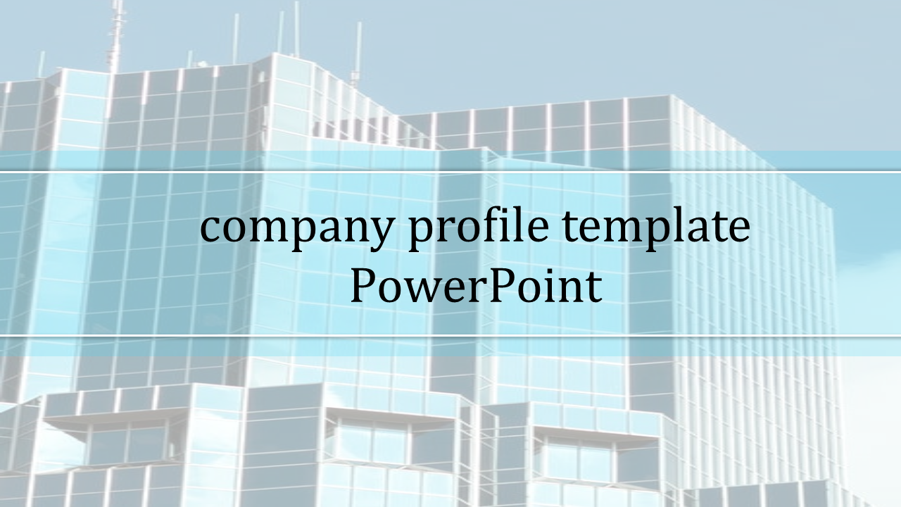 company profile template powerpoint